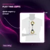 PLAY WITH ME - PLAY TIME CUFFS - LEOPARD