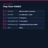 HOP - RAVE RABBIT - CERISE