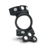 PERFORMANCE - VS8 - SILICONE DOUBLE COCK &amp; BALL STRAP - BLACK