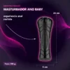 MASTURBADOR ANO  BABY PUSSY 560GRS  24CM X 9CM