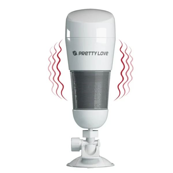MASTURBADOR VIBRADOR HEDY CON BASE