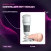 MASTURBADOR VIBRADOR HEDY CON BASE