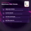 MASTURBADOR VIBRADOR HEDY CON BASE