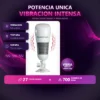 MASTURBADOR VIBRADOR HEDY BASE CON SUCCIÓN