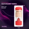 MASTURBADOR VIBRADOR THERESA VAGINA 18CM X 7CM