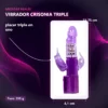 VIBRADOR ROTADOR CRISONIA TRIPLE MULTISPEED