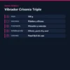 VIBRADOR ROTADOR CRISONIA TRIPLE MULTISPEED