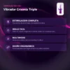 VIBRADOR ROTADOR CRISONIA TRIPLE MULTISPEED