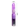 VIBRADOR ROTADOR CRISONIA  MULTISPEED  25CM X 4CM