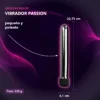 VIBRADOR REGULABLE METALIZADO PASSION