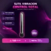 VIBRADOR REGULABLE METALIZADO PASSION