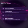 VIBRADOR REGULABLE METALIZADO PASSION