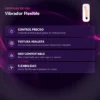 VIBRADOR FLEXIBLE MULTIFUNCION 25CM X 4,3CM