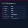 CONSOLADOR VERTEBRADO 19CM X 4CM