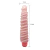 VIBRADOR FLEXIBLE VERTEBRADO  20CM X 5CM