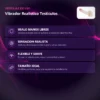 VIBRADOR CONSOLADOR REALISTICO TESTICULOS MULTIFUNCION 17,5CM X 4CM  KUCOOL