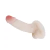 VIBRADOR CONSOLADOR REALISTICO TESTICULOS MULTIFUNCION 17,5CM X 4CM  KUCOOL