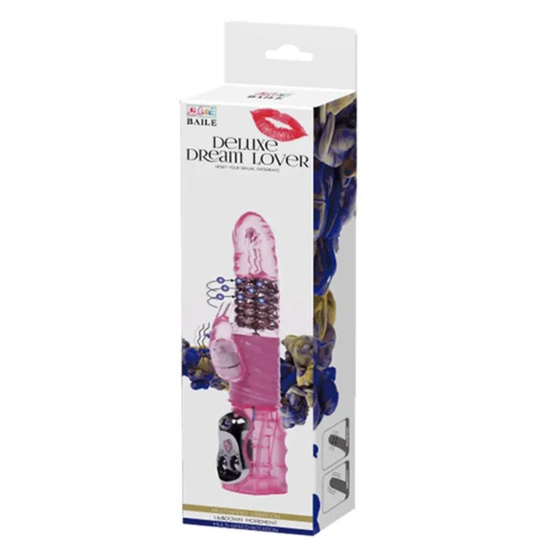 ROTADOR VIBRADOR MULTISPEED DELUXE DREAM LOVER 26CM X 3,4CM