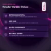 ROTADOR VIBRADOR MULTISPEED DELUXE DREAM LOVER 26CM X 3,4CM
