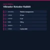 VIBRADOR ROTADOR MULTIFUNCION 21CMX3CM