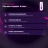 VIBRADOR ROTADOR MULTIFUNCION 21CMX3CM