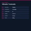 VIBRADOR 10 FUNCIONES  SUMERGIBLE 22CM X 4CM