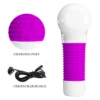 VIBRADOR MASAJEADOR MULTIFUNCION RECARGABLE SILICONA