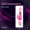 VIBRADOR ROTADOR FASCINATION MULTIFUNCION 27CMX4CM