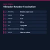 VIBRADOR ROTADOR FASCINATION MULTIFUNCION 27CMX4CM