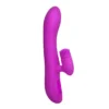 VIBRADOR CRIS CLITORIS ROTATIVO 11 FUNCIONES SILICONA USB RECARGABLE