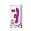 VIBRADOR CRIS CLITORIS ROTATIVO 11 FUNCIONES SILICONA USB RECARGABLE