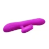 VIBRADOR CRIS CLITORIS ROTATIVO 11 FUNCIONES SILICONA USB RECARGABLE