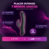 VIBRADOR DYLAN 7 FUNCIONES WAVING USB RECARGABLE