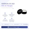 MASSAGE CANDLE DESIRE COCONUT 30GRS