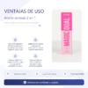 MAGIC DUAL ACEITE SENSUAL PARA MASAJES Y LUBRICANTE- AROMA FRUTOS ROJOS