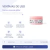 BE CREMA CORPORAL CON GLITTER 200GR