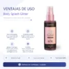 BODY SPLASH HOT INEVITABLE SO EXCITED CON GLITTER 60ML