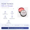MASSAGE CANDLE SWEET BEAUTY RUSH - VAINILLA COCONUT - 30 GR -