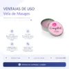 MASSAGE CANDLE CRAZY GIRL - 30 GR