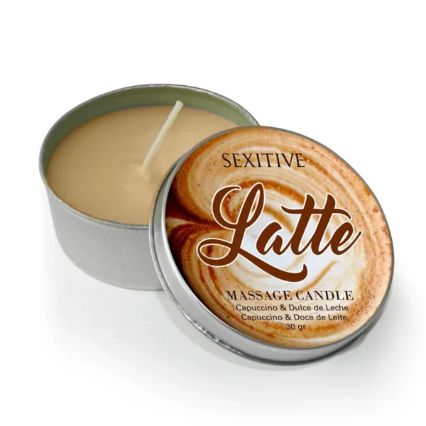 MASSAGE CANDLE LATTE CAPUCCINO &amp; DULCE DE LECHE - 30 GR