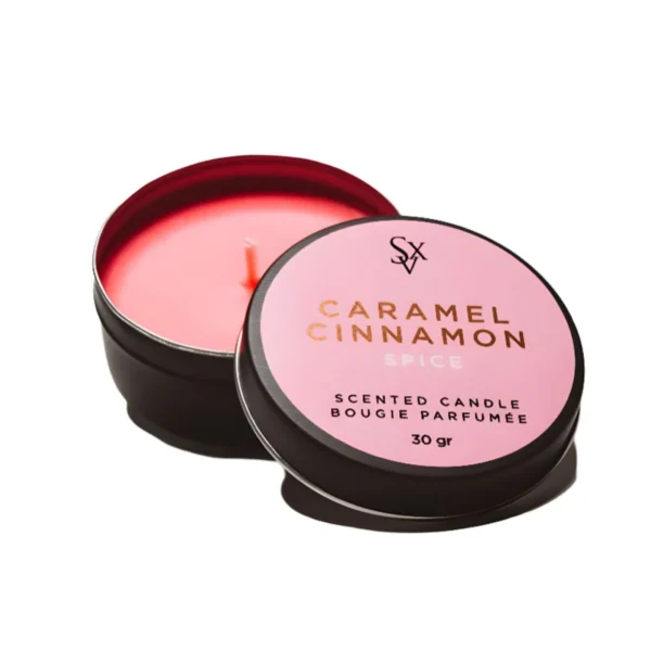 MASSAGE CANDLE - CARAMEL CINNAMON - 30 GR