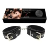 ESPOSAS CON CADENA ECO-CUERO NEGRO