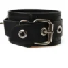 ESPOSAS CON CADENA ECO-CUERO NEGRO