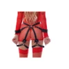 ARNES BODY BOW Y ESPOSAS DE MANO CON MOSQUETON DESMONTABLE - ECO CUERO NEGRO