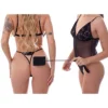 PALMETA CHICA ECO CUERO NEGRO