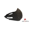 BOZAL TAPA BOCA CON PUAS ECO CUERO NEGRO