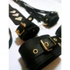 KIT LUXURY NEGRO Y HERRAJES DORADOS 9 PIEZAS