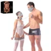 KIT LUXURY REPTIL BLANCO Y NEGRO 7 PIEZAS
