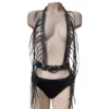 PECHERA FLECOS CON CINTURON BOQUITA