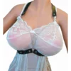 CORPIÑO SEXY CHAIN NEGRO - ECO CUERO
